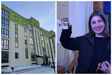 У Ковелі відкрито перший в Україні будинок, збудований "з нуля" для внутрішньо переміщених осіб