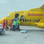 Волинські рятувальники доставили тяжкопоранену жертву з опіками до польського медичного закладу