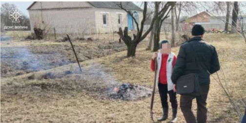 Відвернута трагедія: Лучанина спіймали на гарячому за підпалом лісу в Луцькому районі