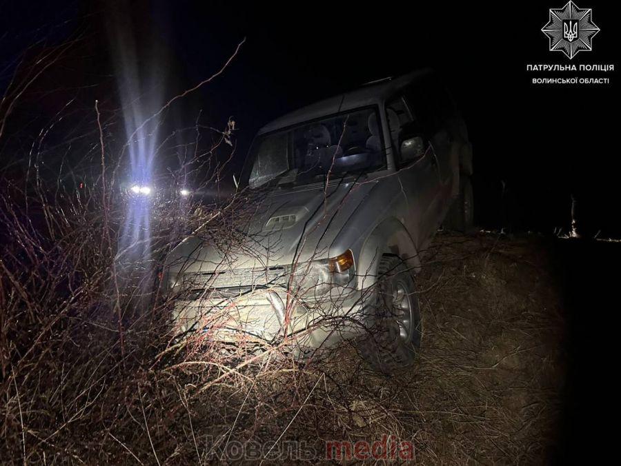 Втеча від правосуддя: нічна автопригода у Ковелі залишила слід