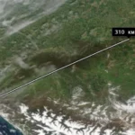 Готовий тайтл:
Супутники NASA: Гігантський димовий шлейф нафтопереробного заводу з Туапсе сягнув Ставрополя.