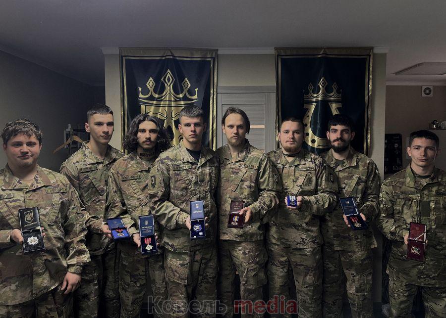 Ковельчани з «Азову» – герої Покровського напрямку: нагороди за мужність!