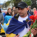 На Волині: урочиста зустріч Героя Андрія Жолоба, звільненого з ворожого полону.