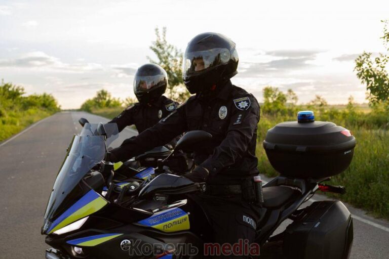 Ковельські поліцейські на мотоциклах: нова швидкість безпеки міста.
