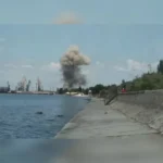 Ось варіант:
Біля Бердянська зруйновано міст: росіяни втратили важливий шлях постачання
