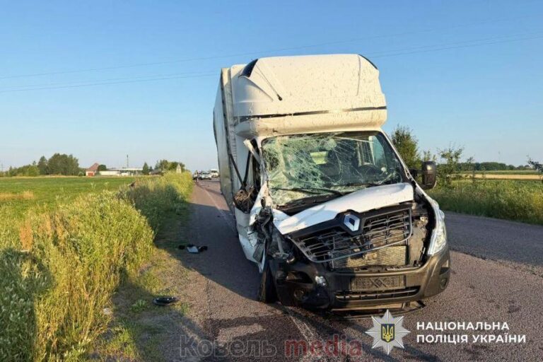 Ковельчанин-водій вантажівки спричинив ДТП на Рівненщині.