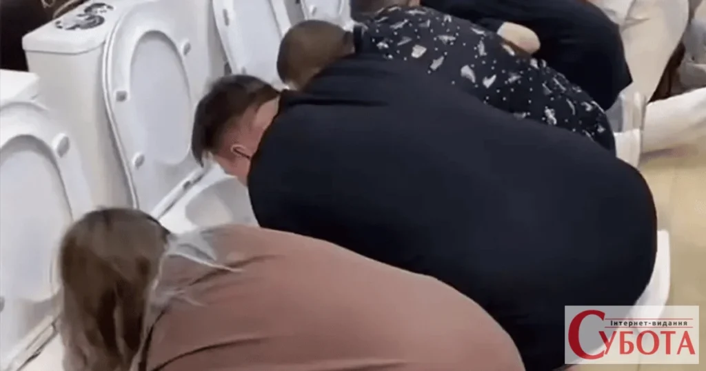 Шок в РФ: У ТЦ пили з унітазів – жахлива реальність чи нове "змагання"?!