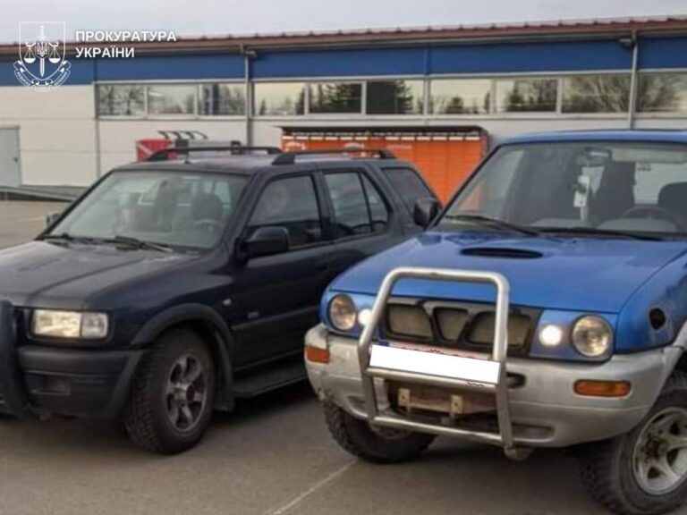 Волинь: схему з авто під виглядом гуманітарки для ЗСУ викрито.