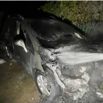 Волинська ніч у вогні: в Затурцях палає автівка (фото)