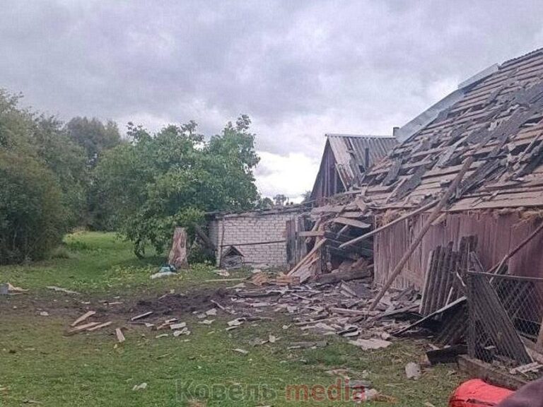 Ковельщина під ударом: потужна атака російських дронів на Волинь