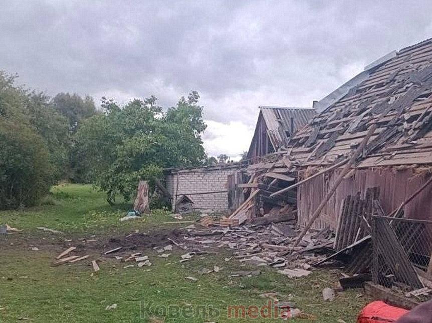 Ковельщина під ударом: потужна атака російських дронів на Волинь