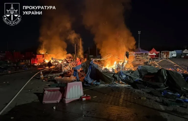 Київський ринок Столичний під ударом ворога