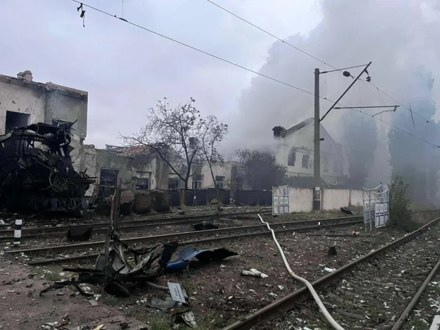 Полтавщина під ударом: дрон росіян влучив у залізницю
