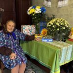 Лучанка-ювілярка відсвяткувала 95-річчя в оточенні однодумців-волонтерів