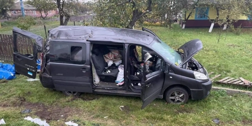 На Волині п'ятеро жінок постраждали після вильоту авто в кювет, одна госпіталізована